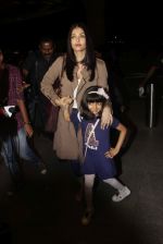 Aishwarya Rai Bachchan snapped leaving for Cannes Film Festival on 18th May 2017